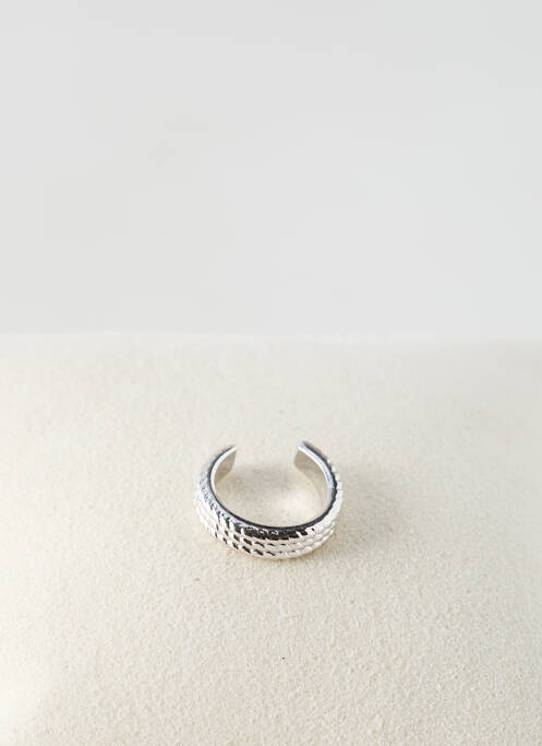 Boucle d'oreille mono argent TATA GISELE femme