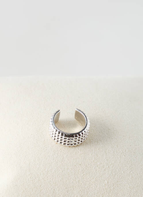 Boucle d'oreille mono argent TATA GISELE pour femme