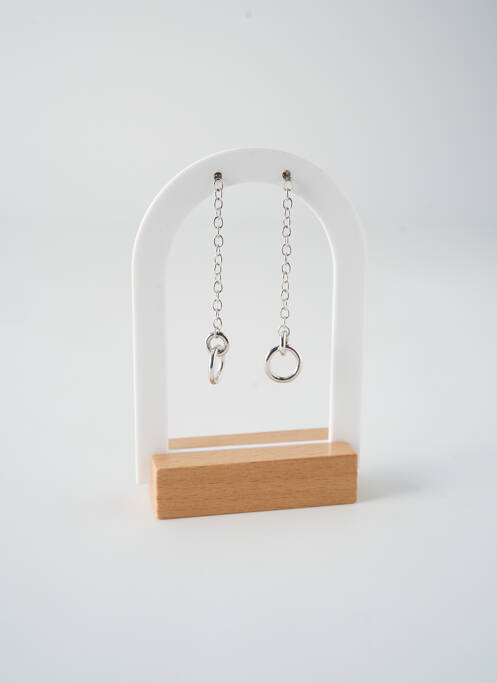 Boucles d’oreilles argent TATA GISELE pour femme