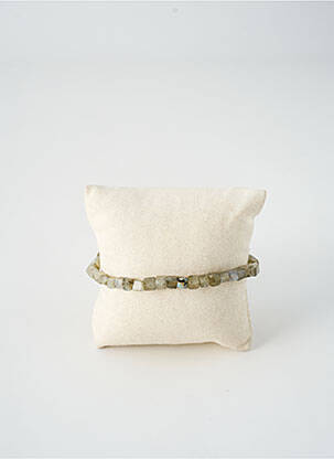 Bracelet ornement pierre gris TATA GISELE homme