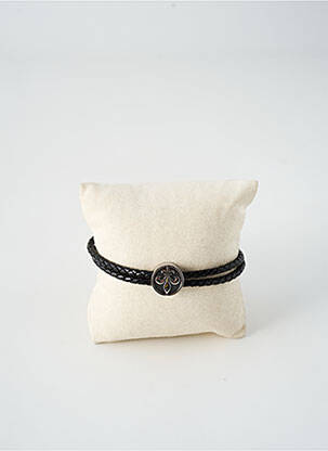 Bracelet noir TATA GISELE pour homme