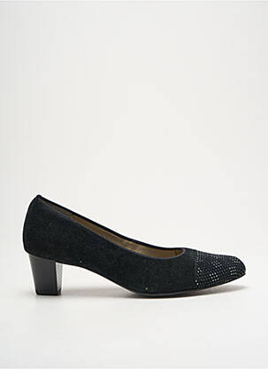 Escarpins nubuck talon de 4 à 6cm noir ARA femme