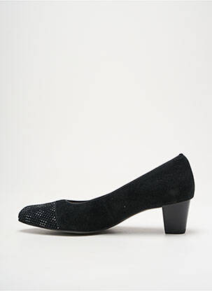 Escarpins nubuck talon de 4 à 6cm noir ARA femme