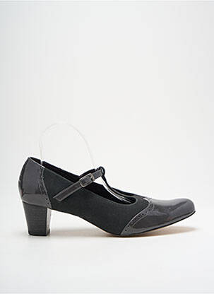 Escarpins fermeture boucle(s) talon de 4 à 6cm gris HASLEY femme