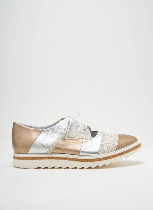 Derbies argent REGARD pour femme