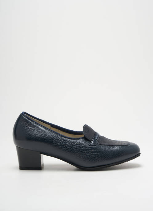 Mocassins bleu ALEXANDRIA pour femme