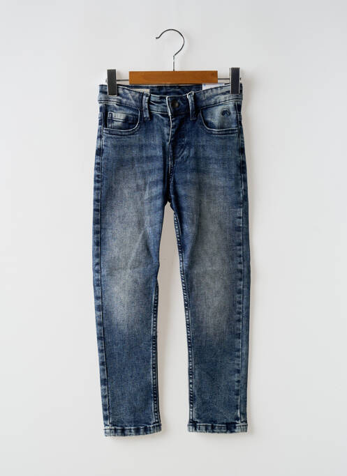 Jeans skinny stretch taille ajustable bleu MAYORAL garcon