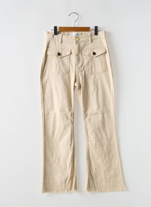 Pantalon flare beige MAYORAL pour fille