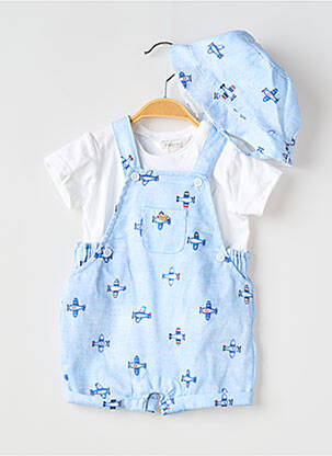 Ensemble pantalon coupe droite bleu MAYORAL enfant
