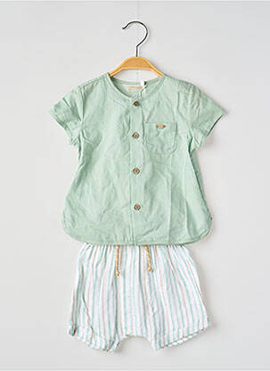 Ensemble short vert MAYORAL enfant