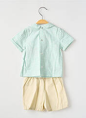 Ensemble short vert BOBOLI pour enfant seconde vue