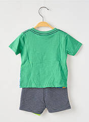 Ensemble short vert BOBOLI pour garçon seconde vue