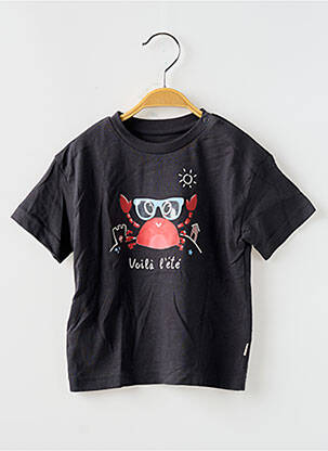 T-shirt coupe droite manches courtes gris MAYORAL garçon