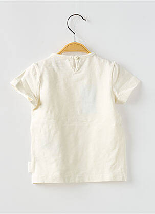 T-shirt coupe droite manches courtes beige STERNTALER garçon