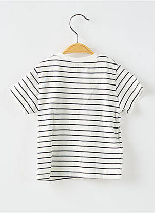 T-shirt coupe droite manches courtes blanc MAYORAL garçon
