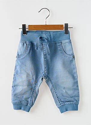 Pantalon droit poches taille élastique bleu STERNTALER garcon