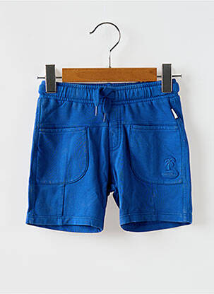Short poches taille élastique bleu NOPPIES garçon