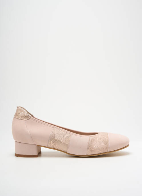 Ballerines semelle amovible talon plat jusqu'à 3cm beige PIESANTO femme