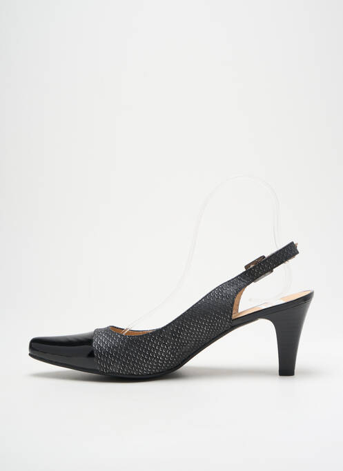 Escarpins fermeture boucle(s) talon de 4 à 6cm noir SWEET femme