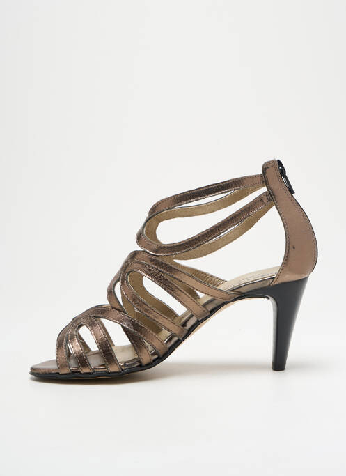 Sandales/Nu pieds marron J.METAYER pour femme