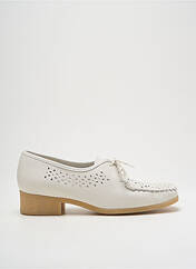 Derbies blanc MARCO pour femme seconde vue