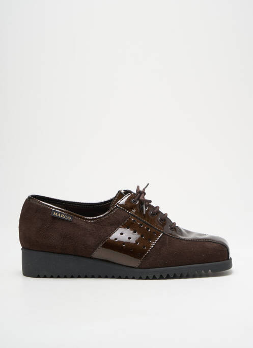 Derbies marron MARCO pour femme