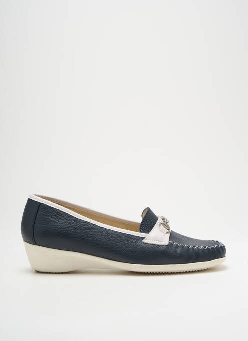 Mocassins bleu MARCO pour femme
