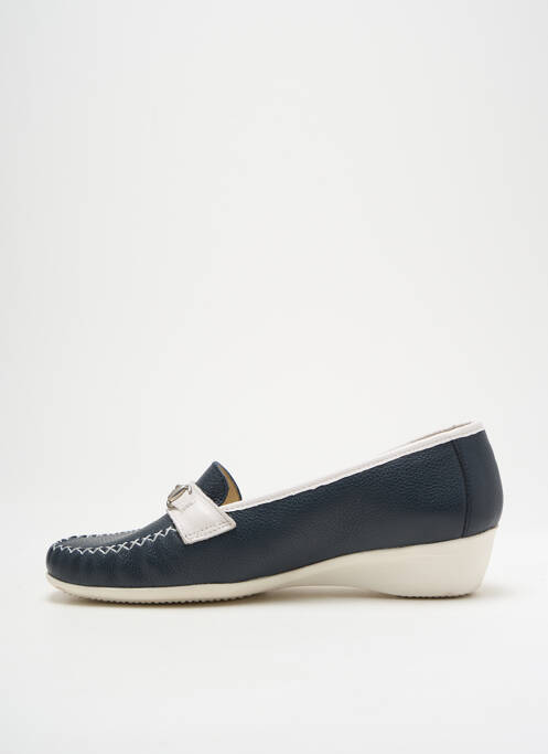 Mocassins bleu MARCO pour femme