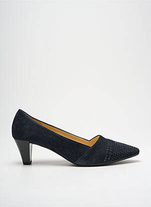 Escarpins nubuck talon de 4 à 6cm noir GABOR femme