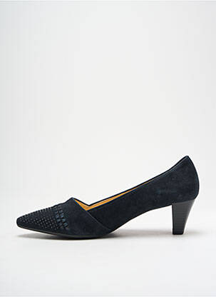 Escarpins nubuck talon de 4 à 6cm noir GABOR femme