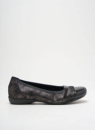 Ballerines matière lisse talon plat jusqu'à 3cm gris GABOR femme