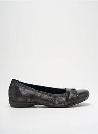 Ballerines matière lisse talon plat jusqu'à 3cm gris GABOR femme
