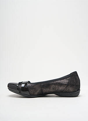 Ballerines matière lisse talon plat jusqu'à 3cm gris GABOR femme