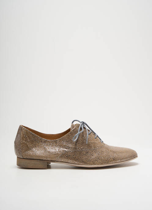 Derbies impression talon plat jusqu'à 3cm beige KARSTON femme