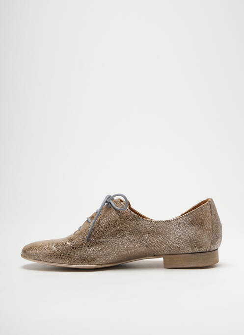 Derbies impression talon plat jusqu'à 3cm beige KARSTON femme