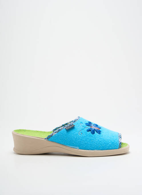 Chaussons/Pantoufles bleu FARGEOT pour femme
