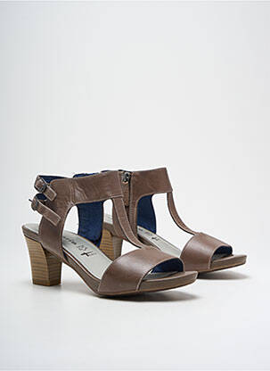 Sandales/Nu pieds marron TAMARIS pour femme