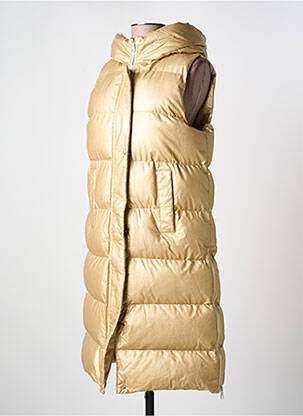 Doudoune poches a capuche or JS MILLENIUM femme