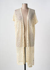 Gilet manches courtes beige CREAM pour femme seconde vue