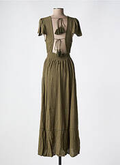 Robe longue vert GOA pour femme seconde vue