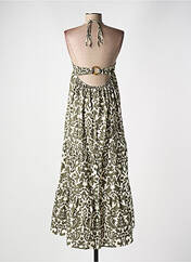 Robe longue vert GOA pour femme seconde vue