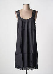 Robe mi-longue noir CREAM pour femme seconde vue