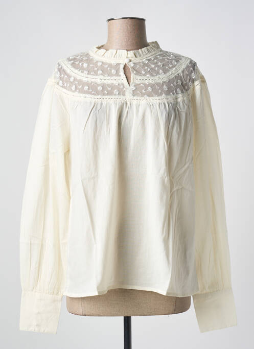 Blouse blanc CREAM pour femme