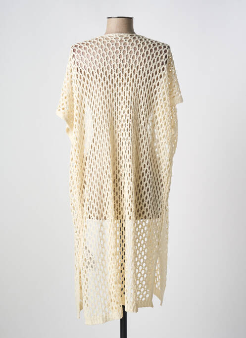 Gilet manches courtes beige CREAM pour femme