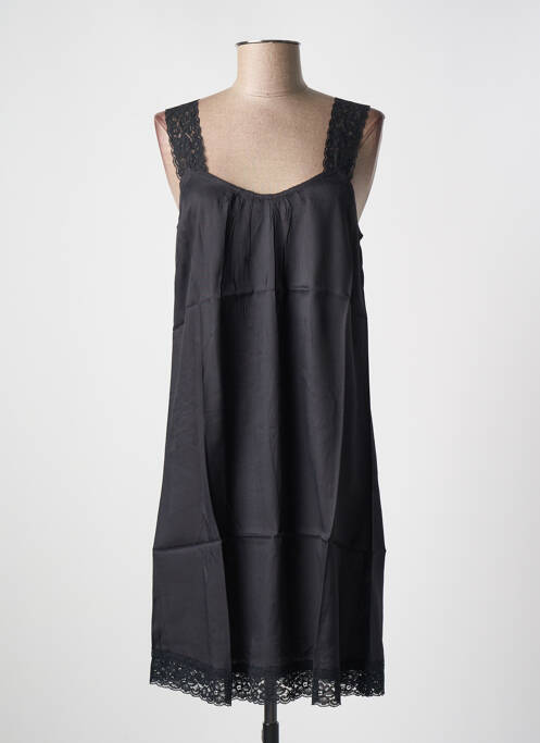 Robe mi-longue noir CREAM pour femme