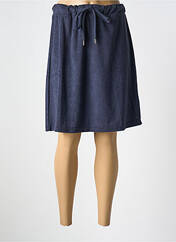 Jupe mi-longue bleu CREAM pour femme seconde vue