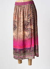 Jupe mi-longue marron CREAM pour femme seconde vue