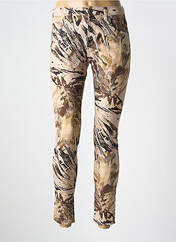 Pantalon 7/8 beige PLACE DU JOUR pour femme seconde vue