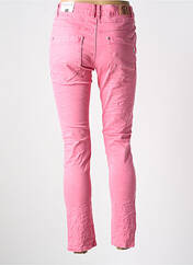 Pantalon 7/8 rose KAROSTAR pour femme seconde vue