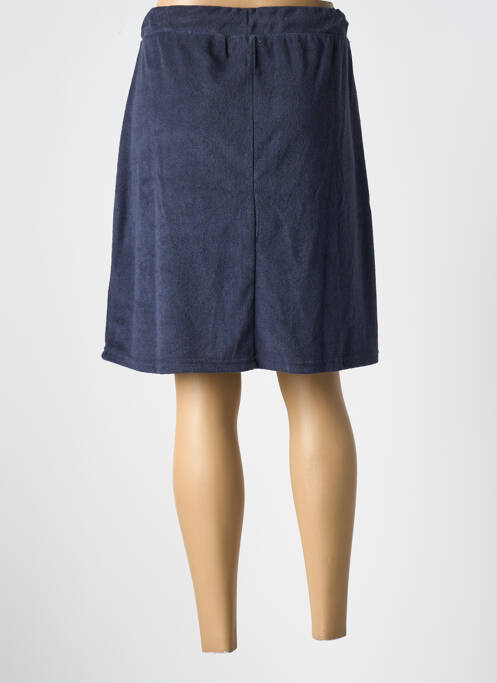 Jupe mi-longue stretch bleu CREAM femme